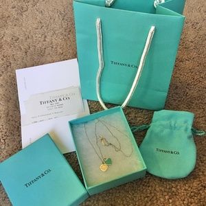 TIFFANY&CO Return to Tiffany Double Heart Necklace